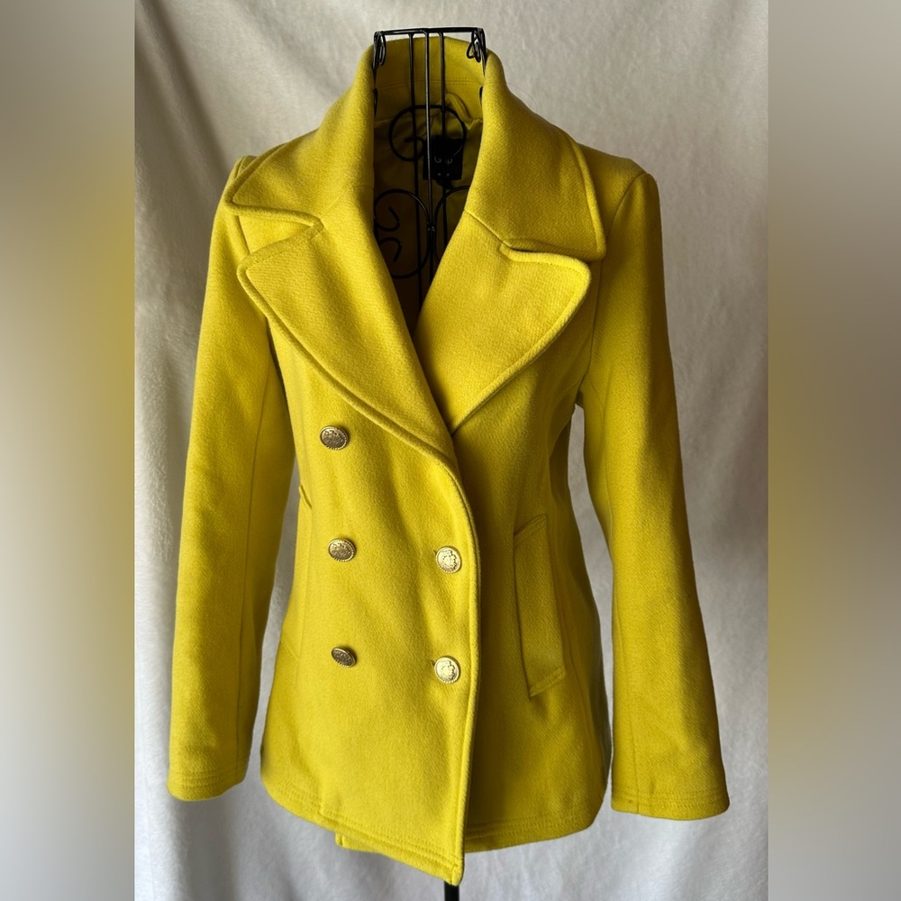 Gap Peacoat, size XS, Yellow